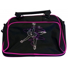 Junior Dance Bag With Rhinestones Ice Figure Skater